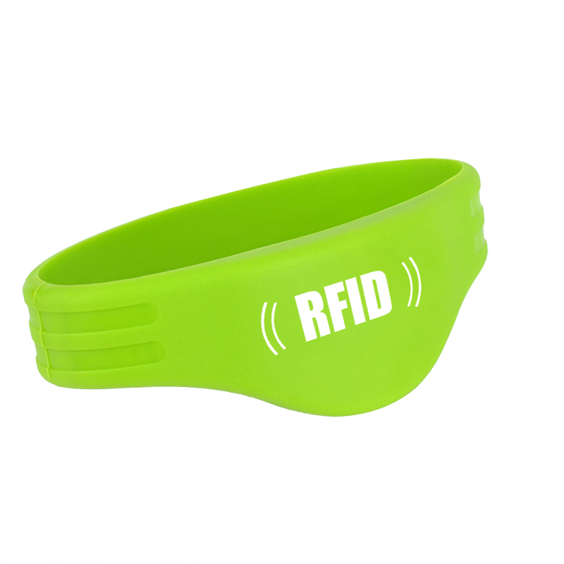 RFID硅膠腕帶生產(chǎn)廠家NFC硅膠智能環(huán)保手環(huán)1