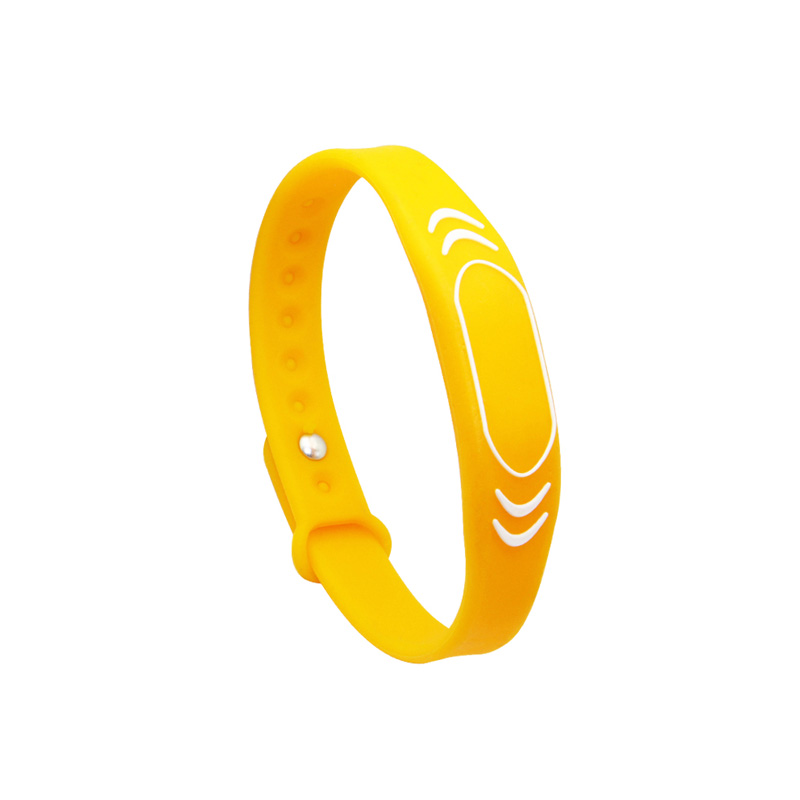 RFID水上樂園硅膠腕帶批發NFC硅膠腕帶智能手環廠家
