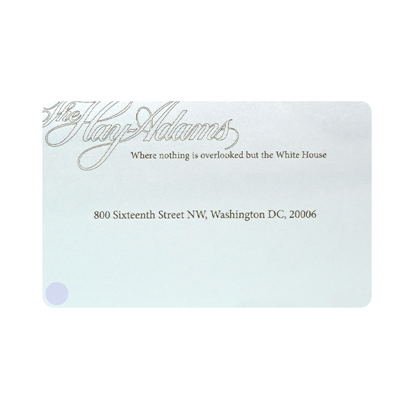 PVC炫彩珠光底智能卡定制